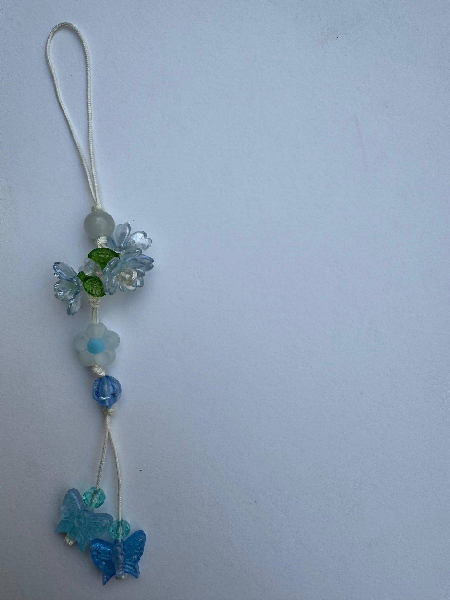 Blue Floral Charm