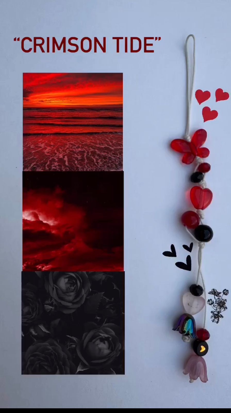 Crimson Tide Phone Charm