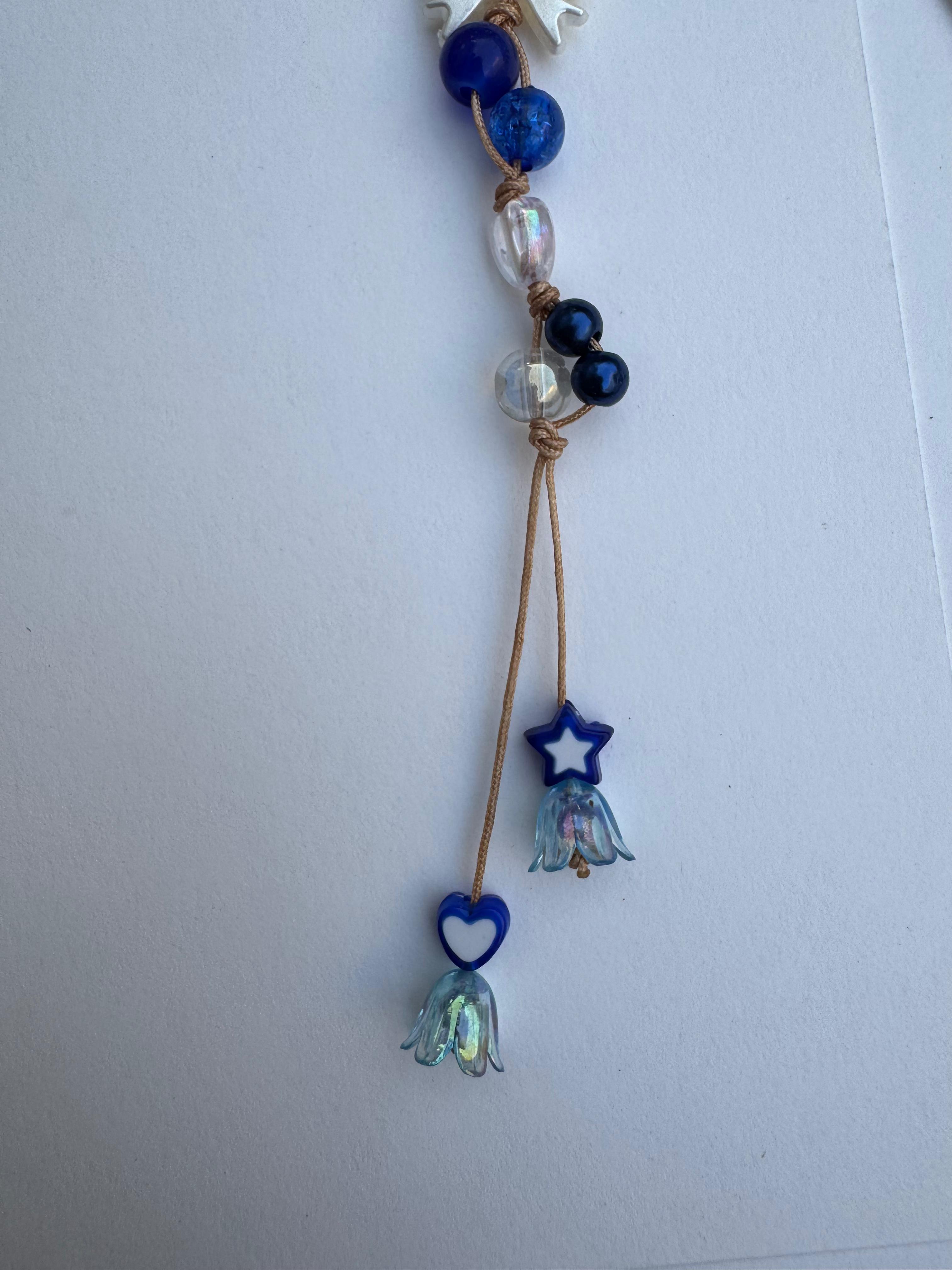 Celestial Blues Phone charm