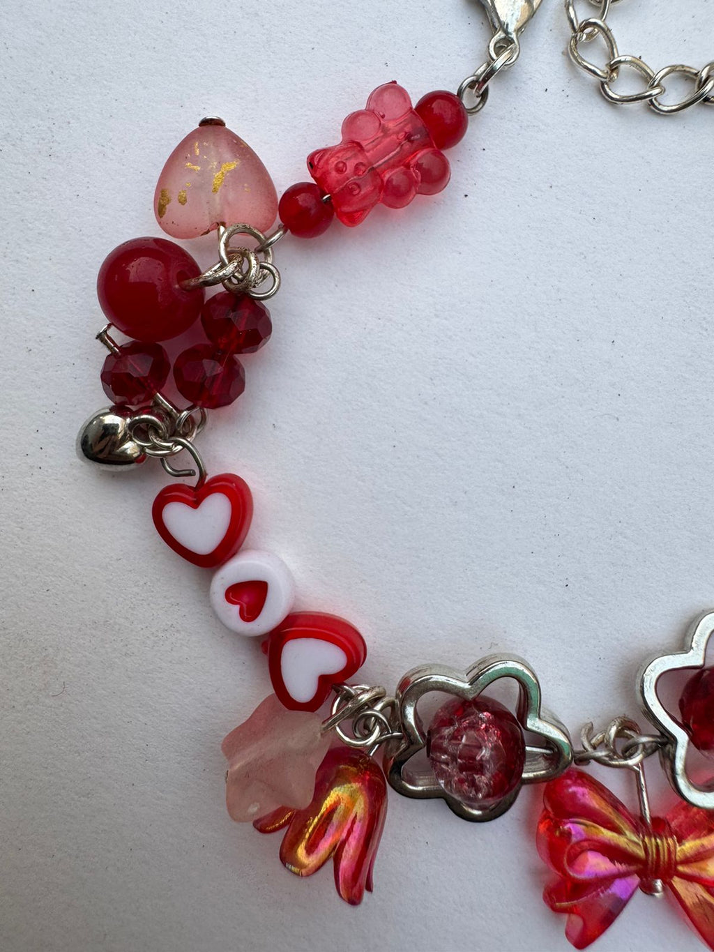 Crimson Heart Bracelet