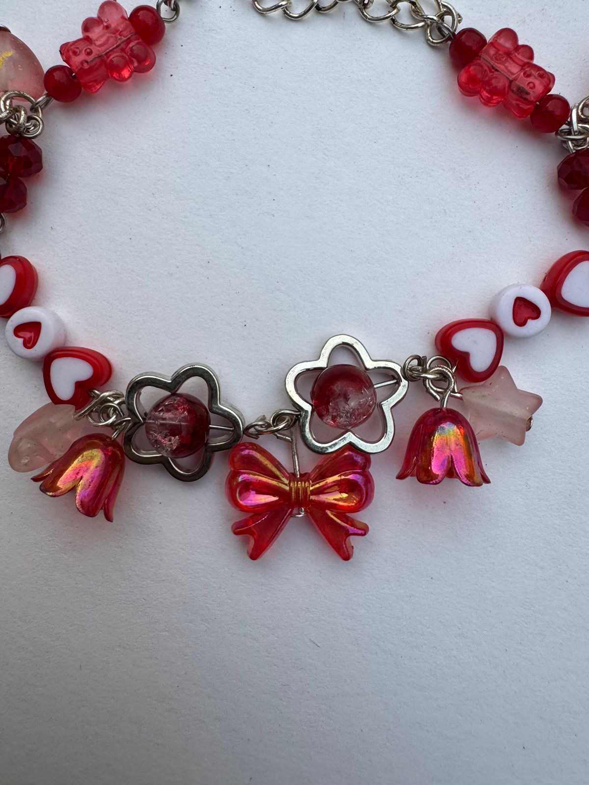 Crimson Heart Bracelet