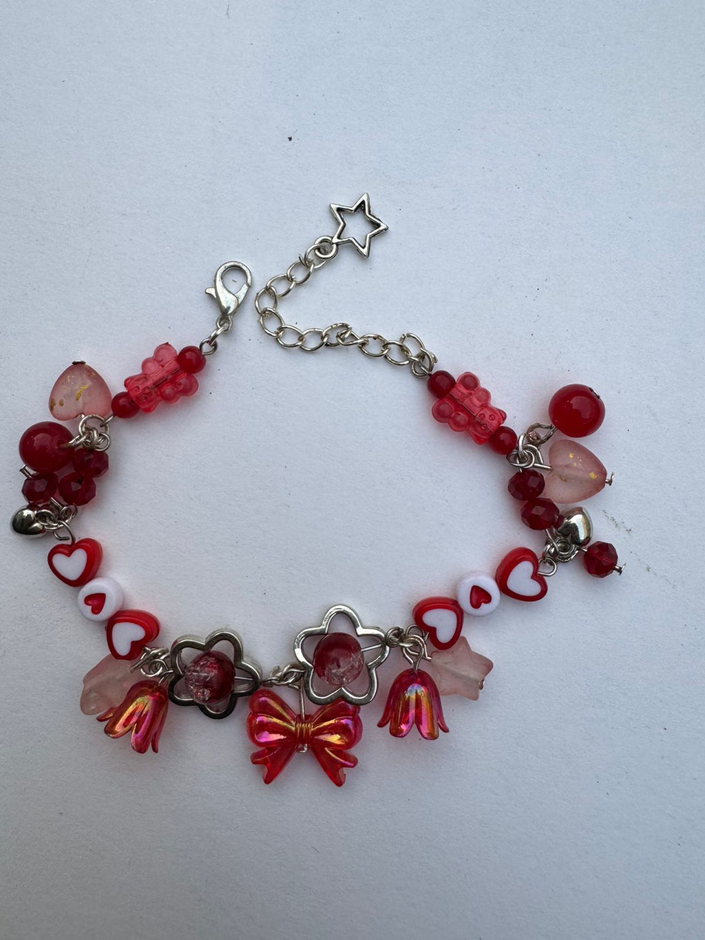 Crimson Heart Bracelet