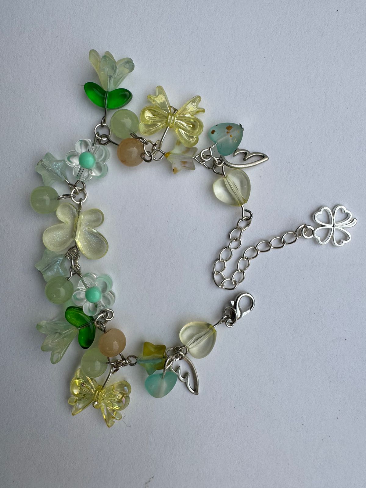 Clovers  Charm Bracelet