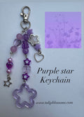 Purple Star Keychain