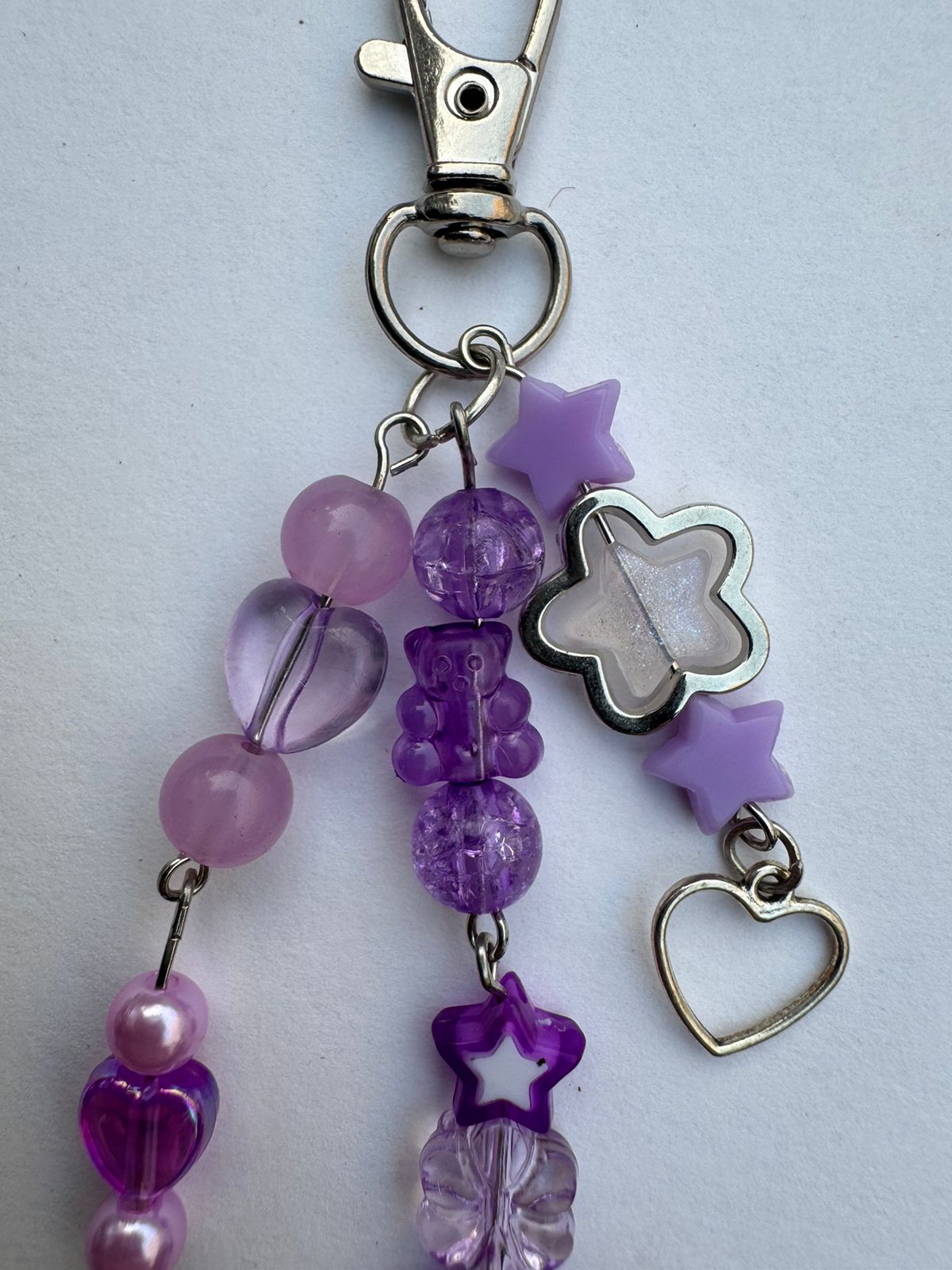 Purple Star Keychain