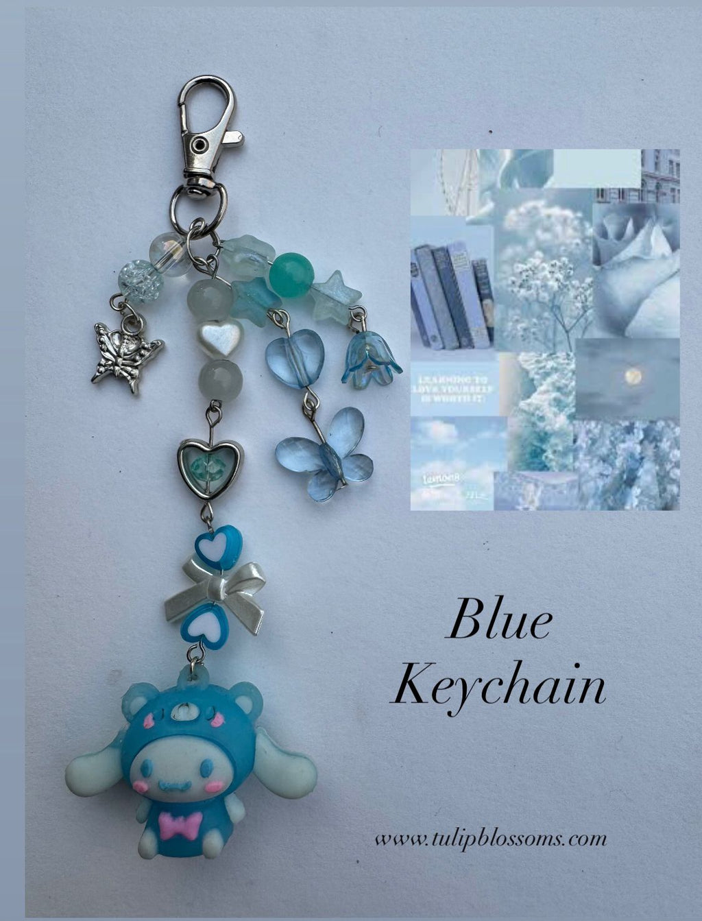 Blue Keychain
