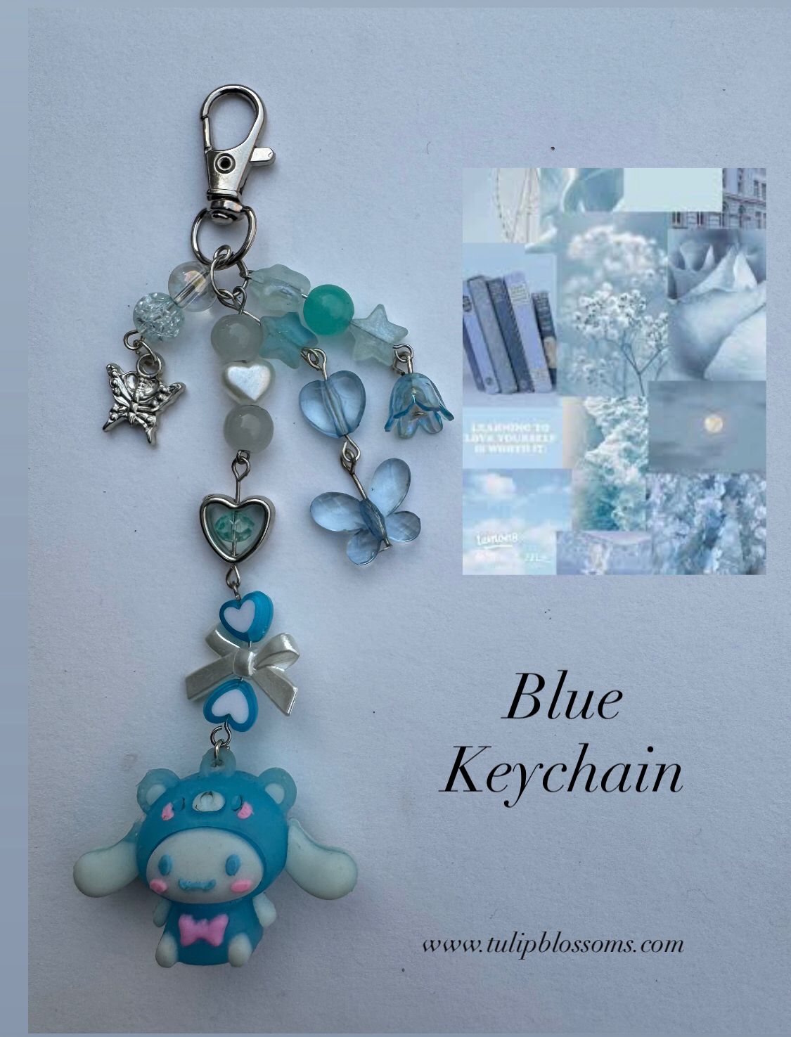 Blue Keychain