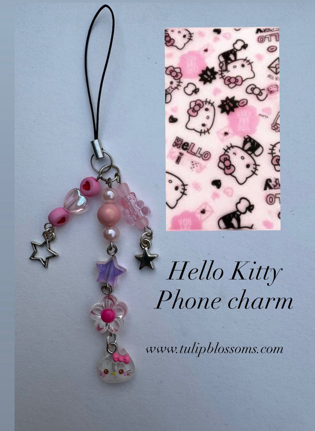 Hello Kitty Phone Charm