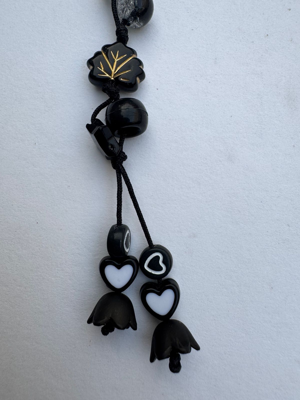 Black Leaf Phonecharm