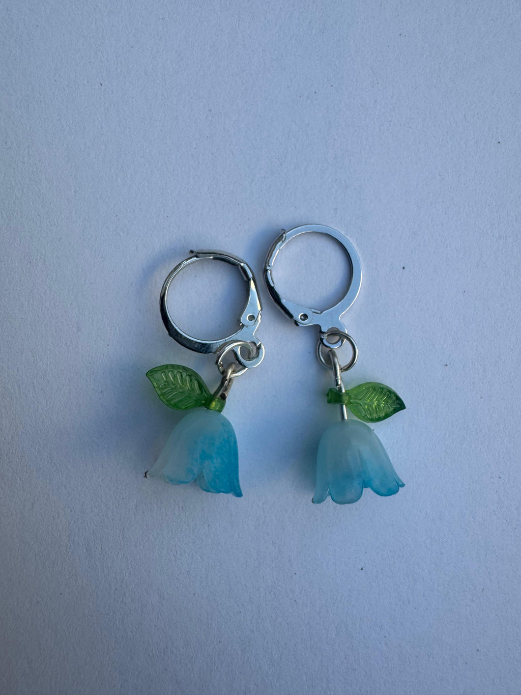 Blue Bellflower Earrings