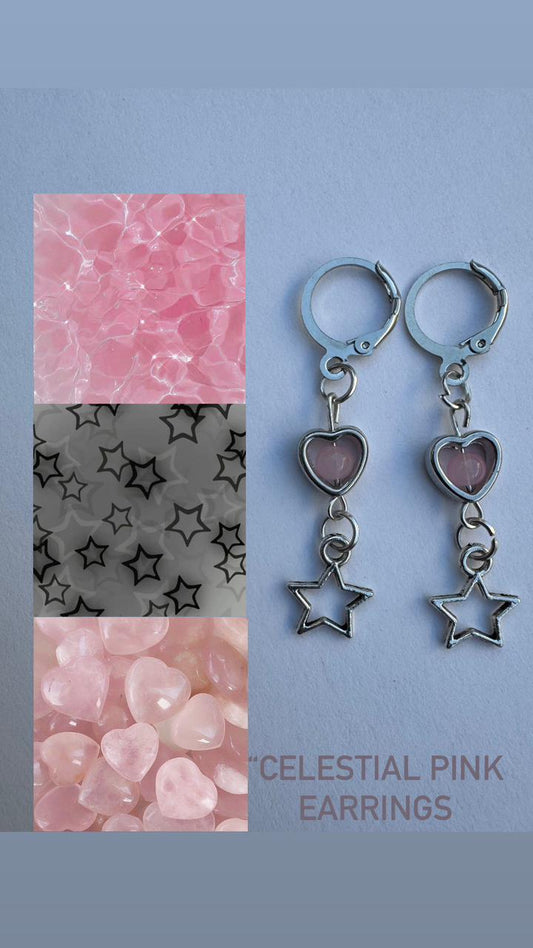 Celestial Pink Earrings