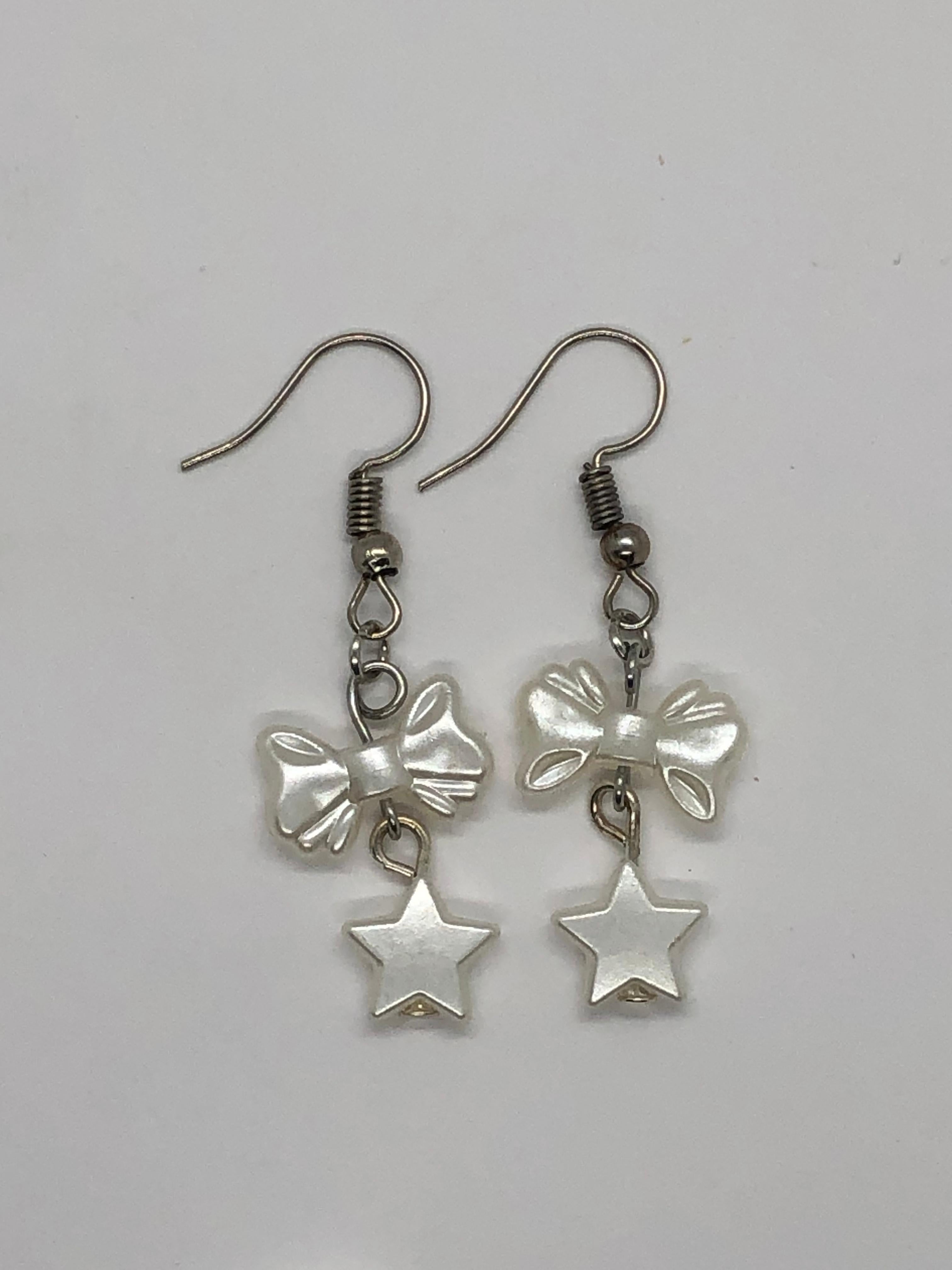 Bow Star Earrings