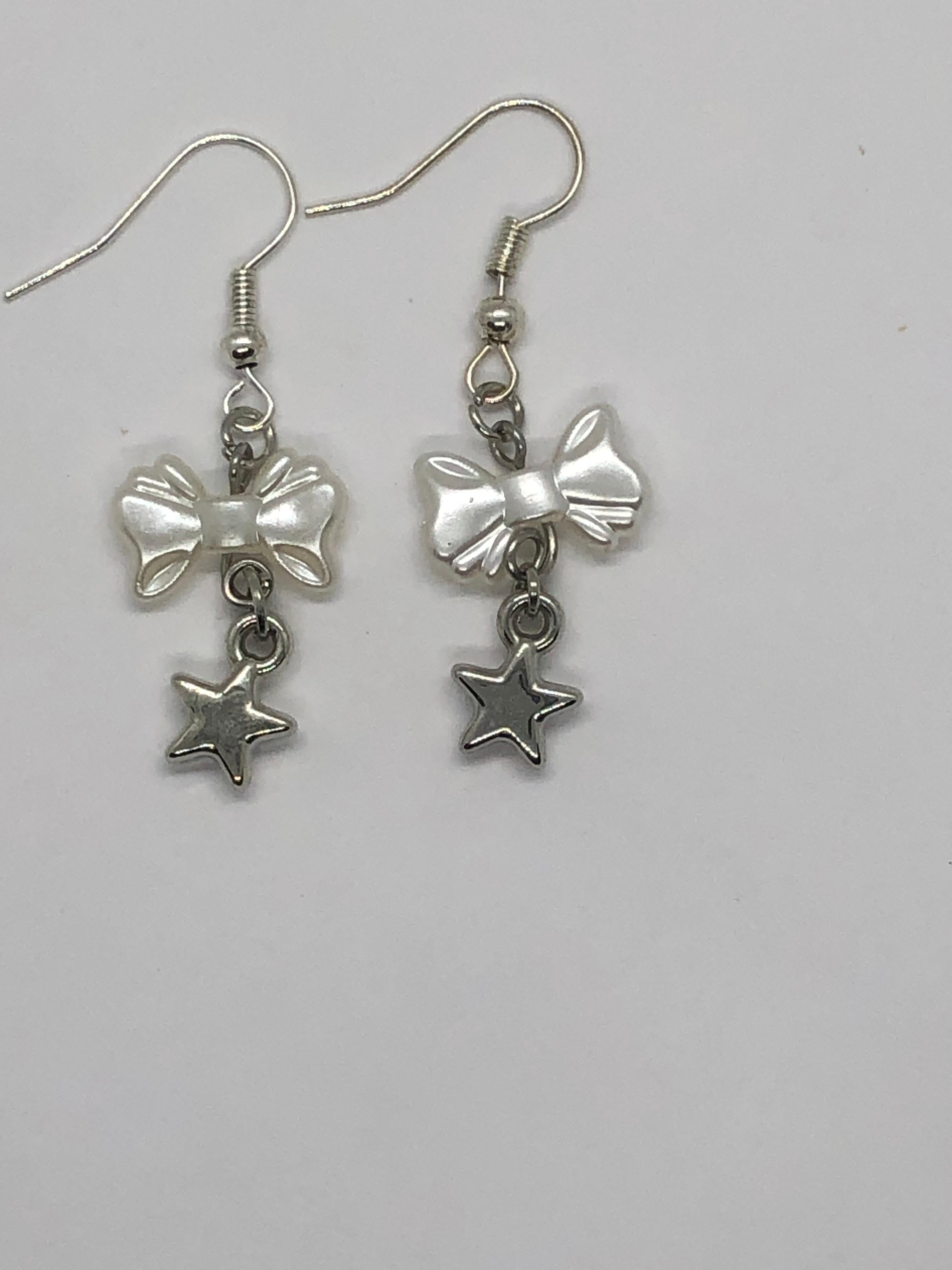 Bow Star Earrings (2)