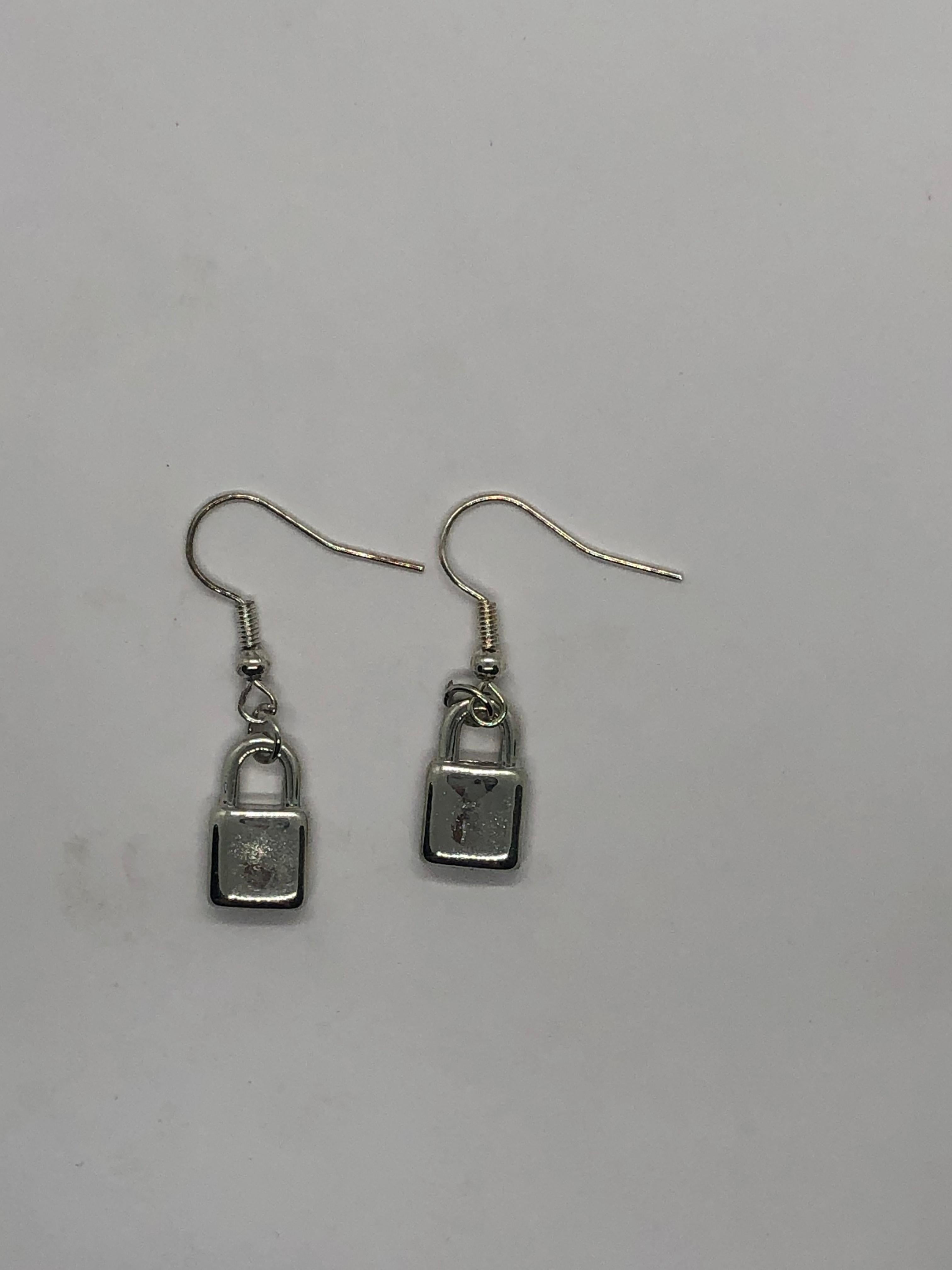 Lock Earrings