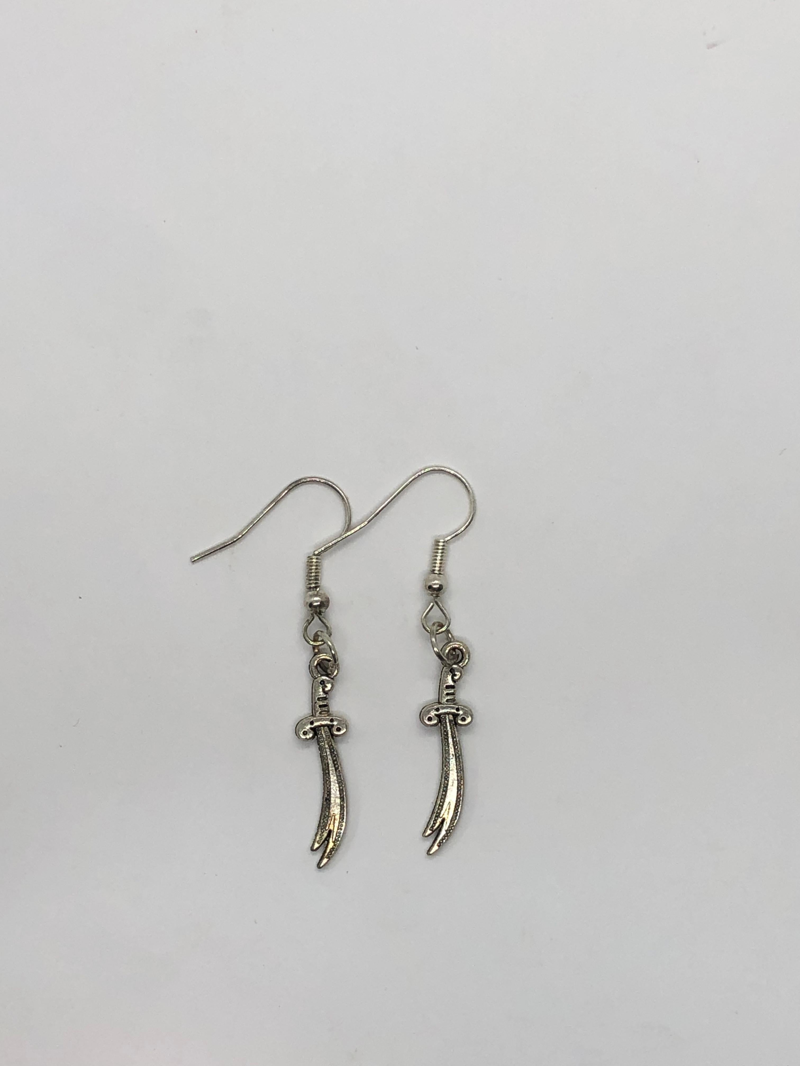 Sword Earrings