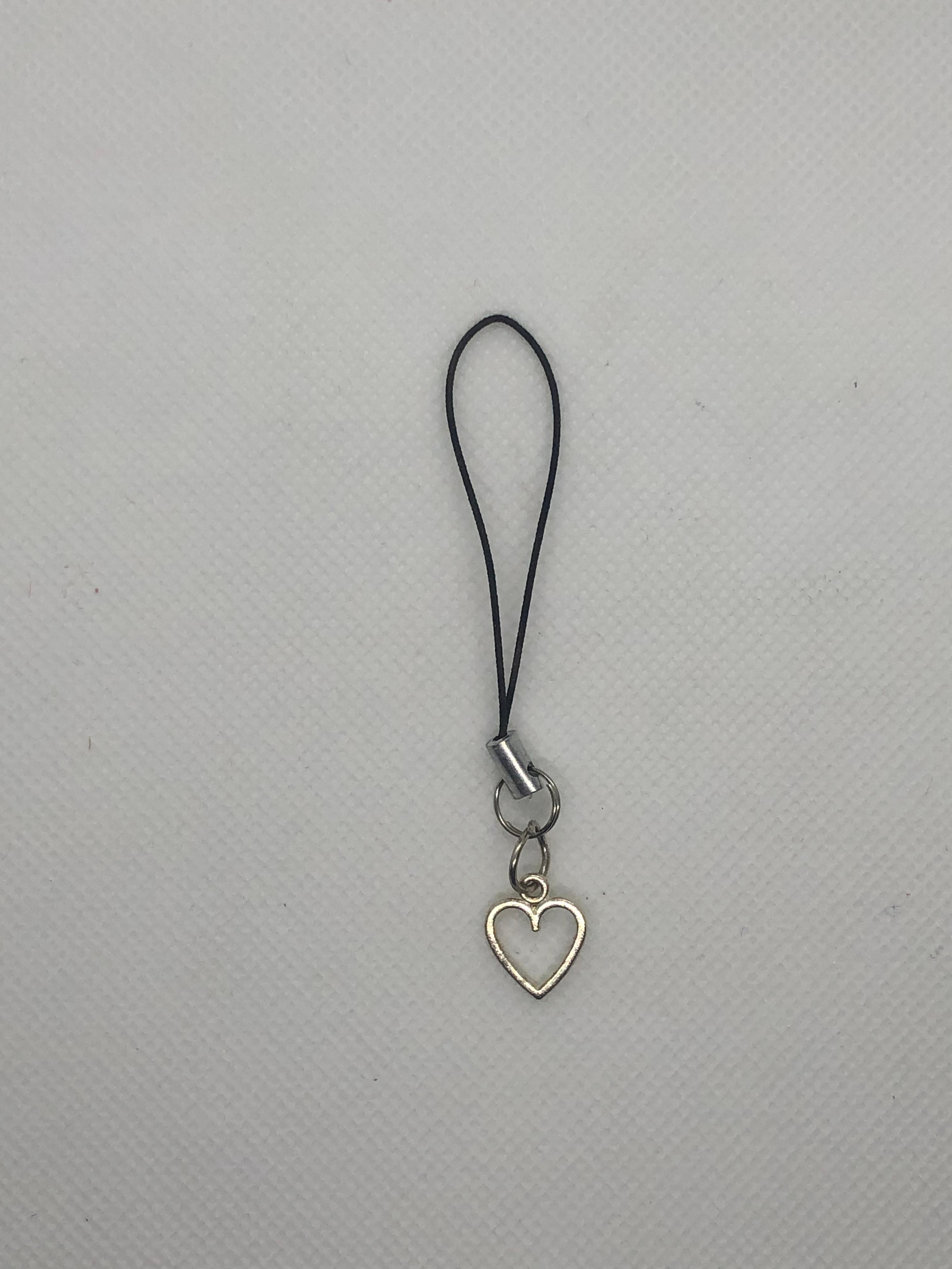Heart  Phone Charm