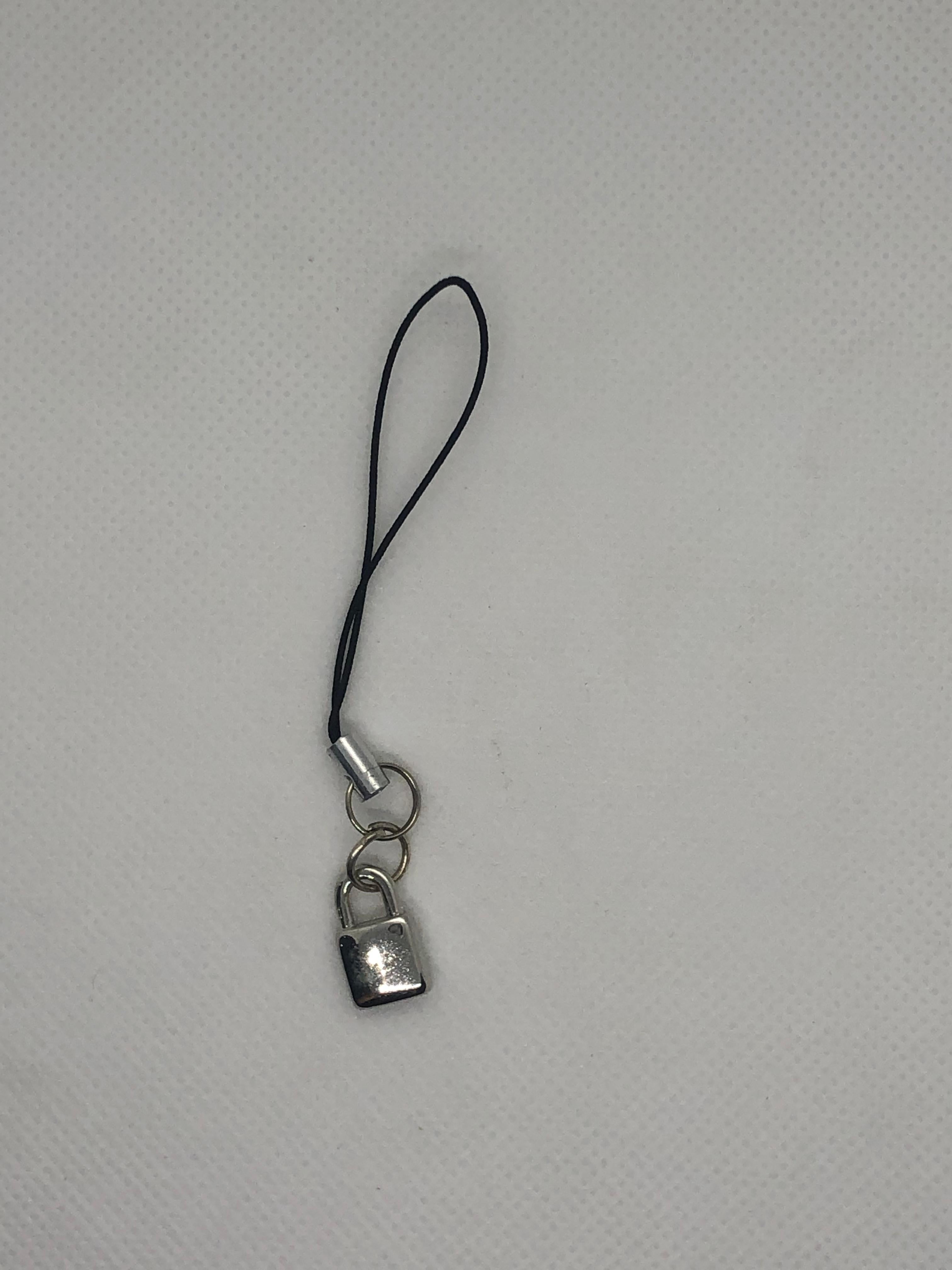 Lock  Phone Charm