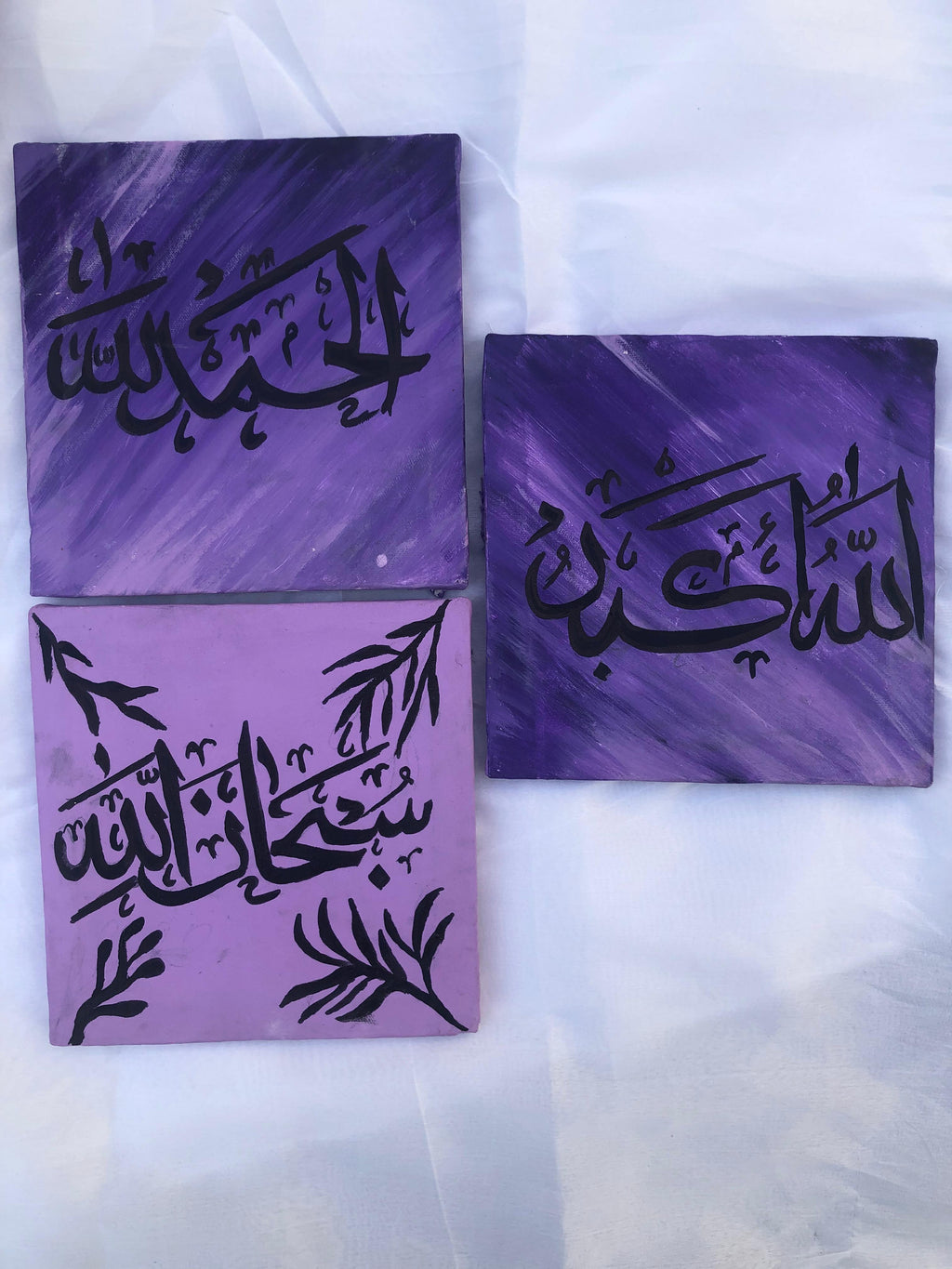 003-Calligraphy-set of 3 (10 by 10)