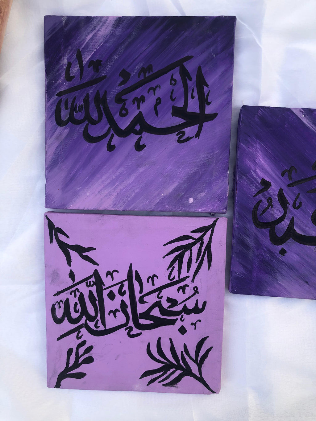 003-Calligraphy-set of 3 (10 by 10)