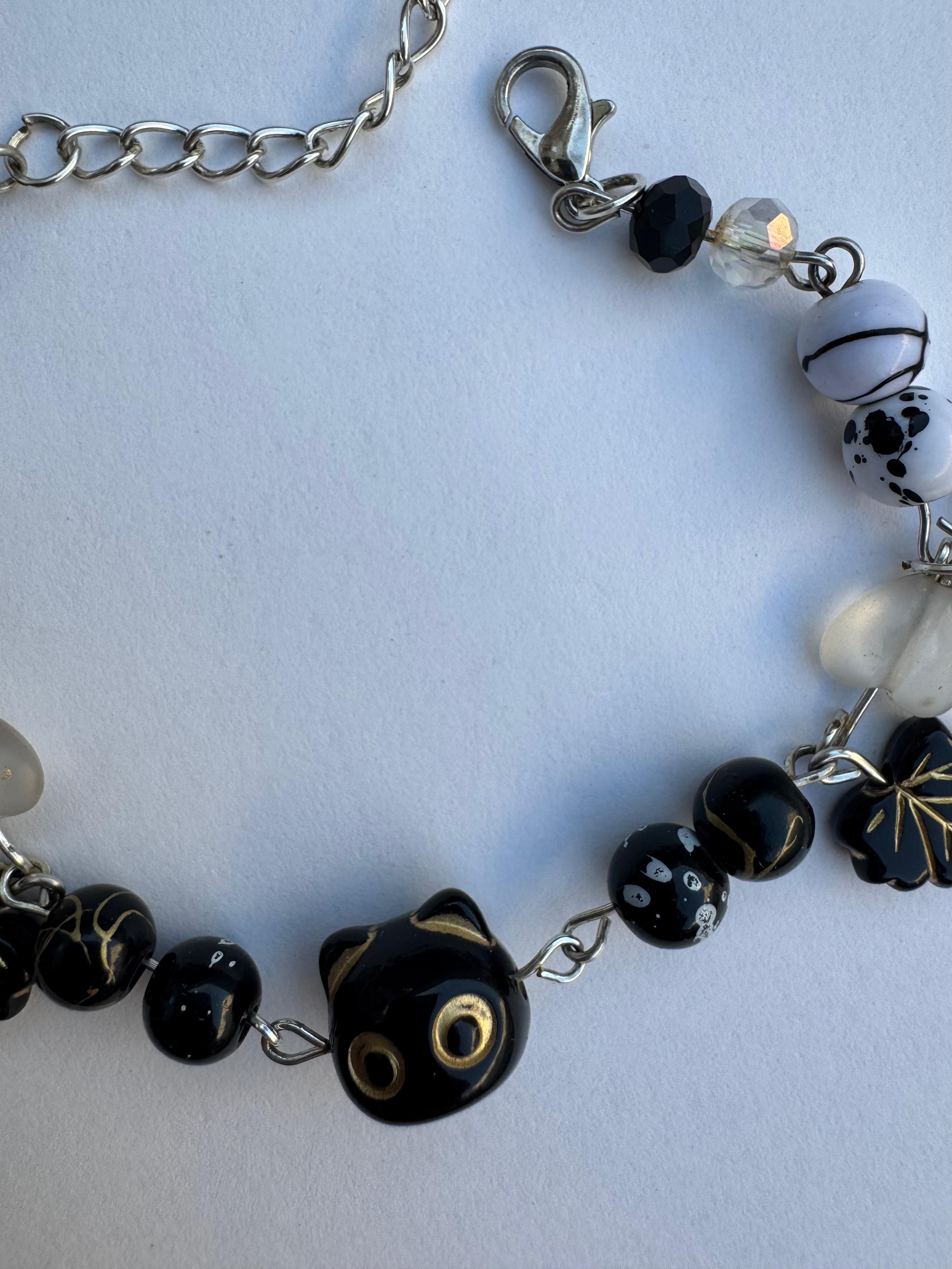 Black cat bracelet