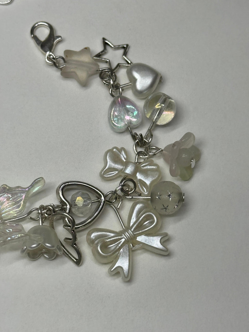 White butterfly bracelet