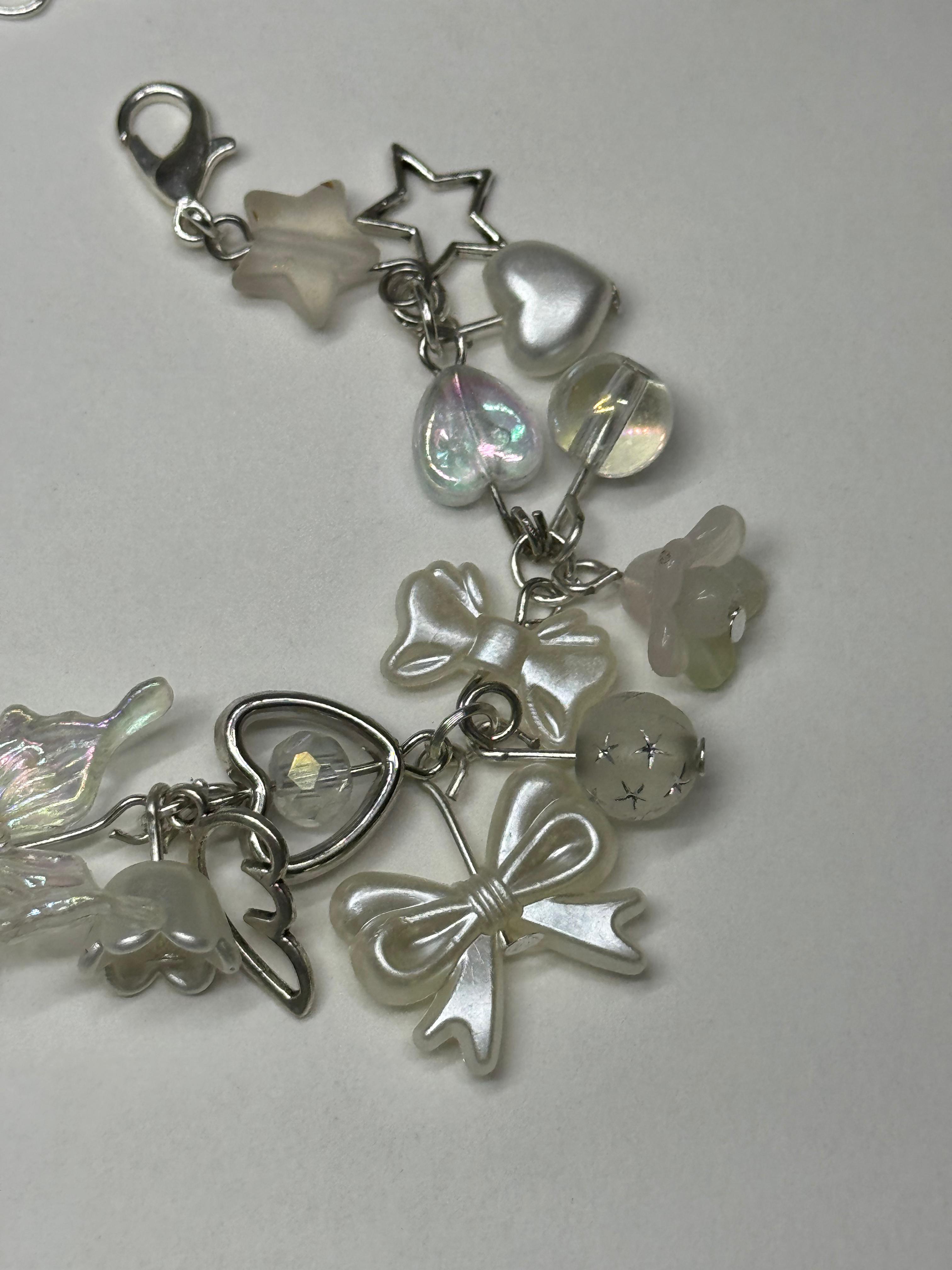 White butterfly bracelet