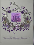 Lavendar whimsy bracelet