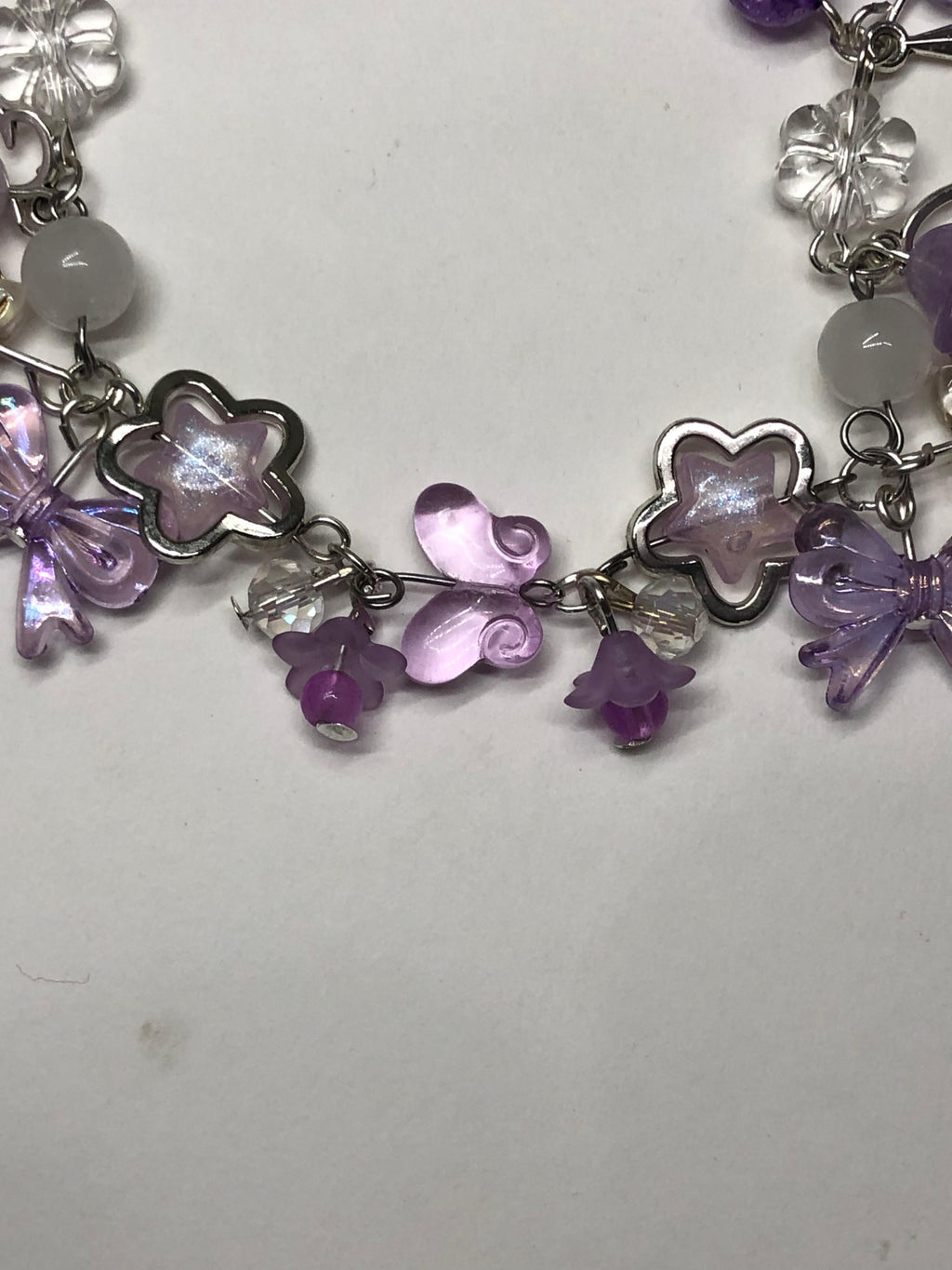 Lavendar whimsy bracelet