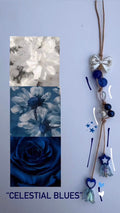 Celestial Blues Phone charm
