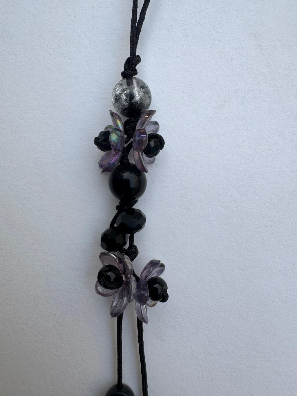 Black Flora Charm