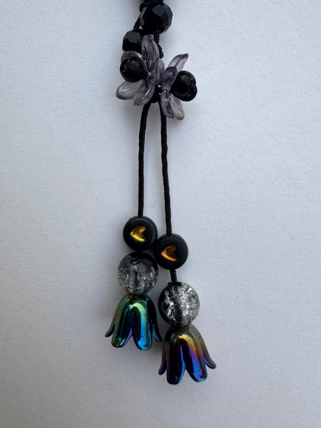 Black Flora Charm