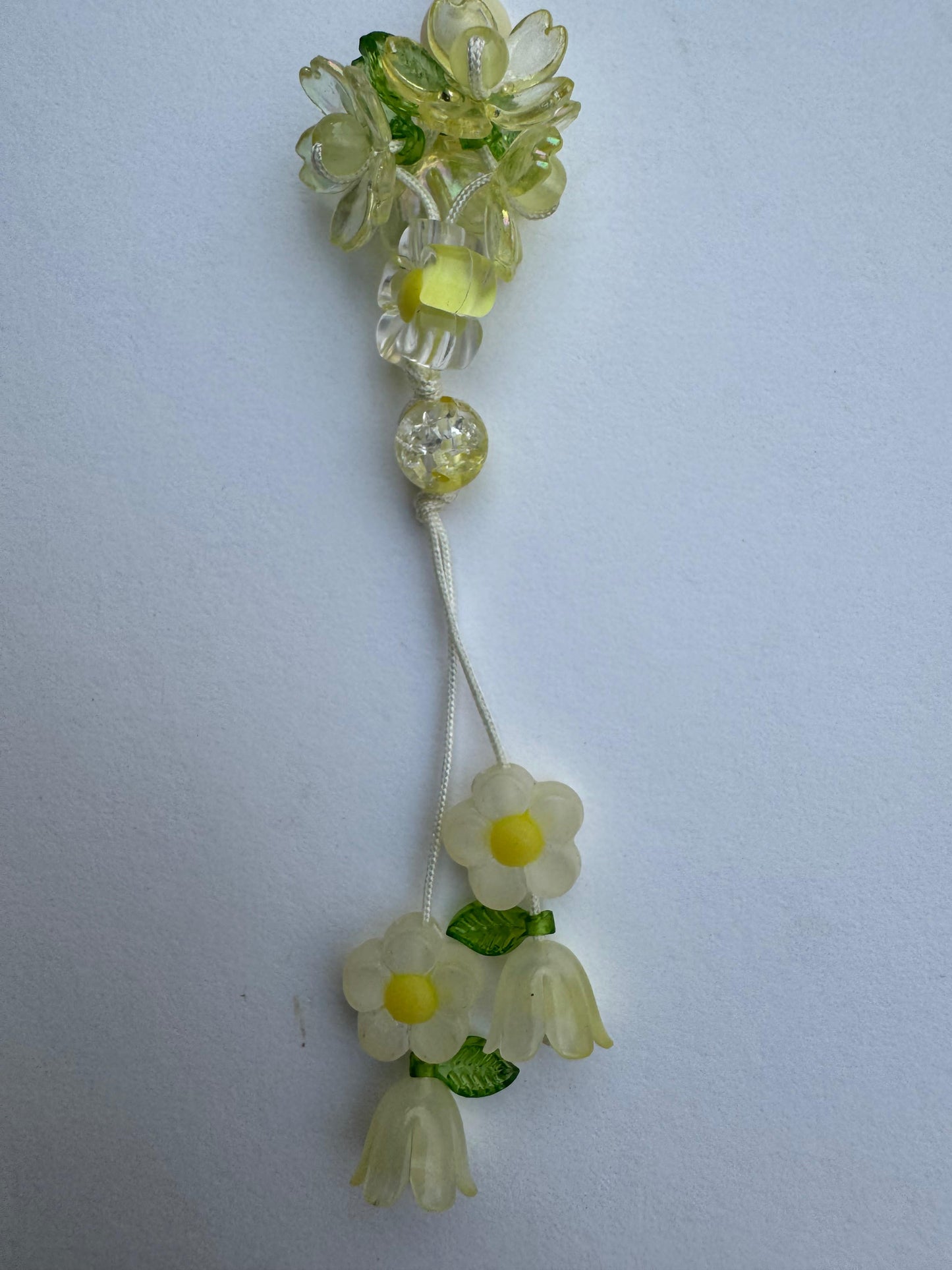 Yellow Floral Charm