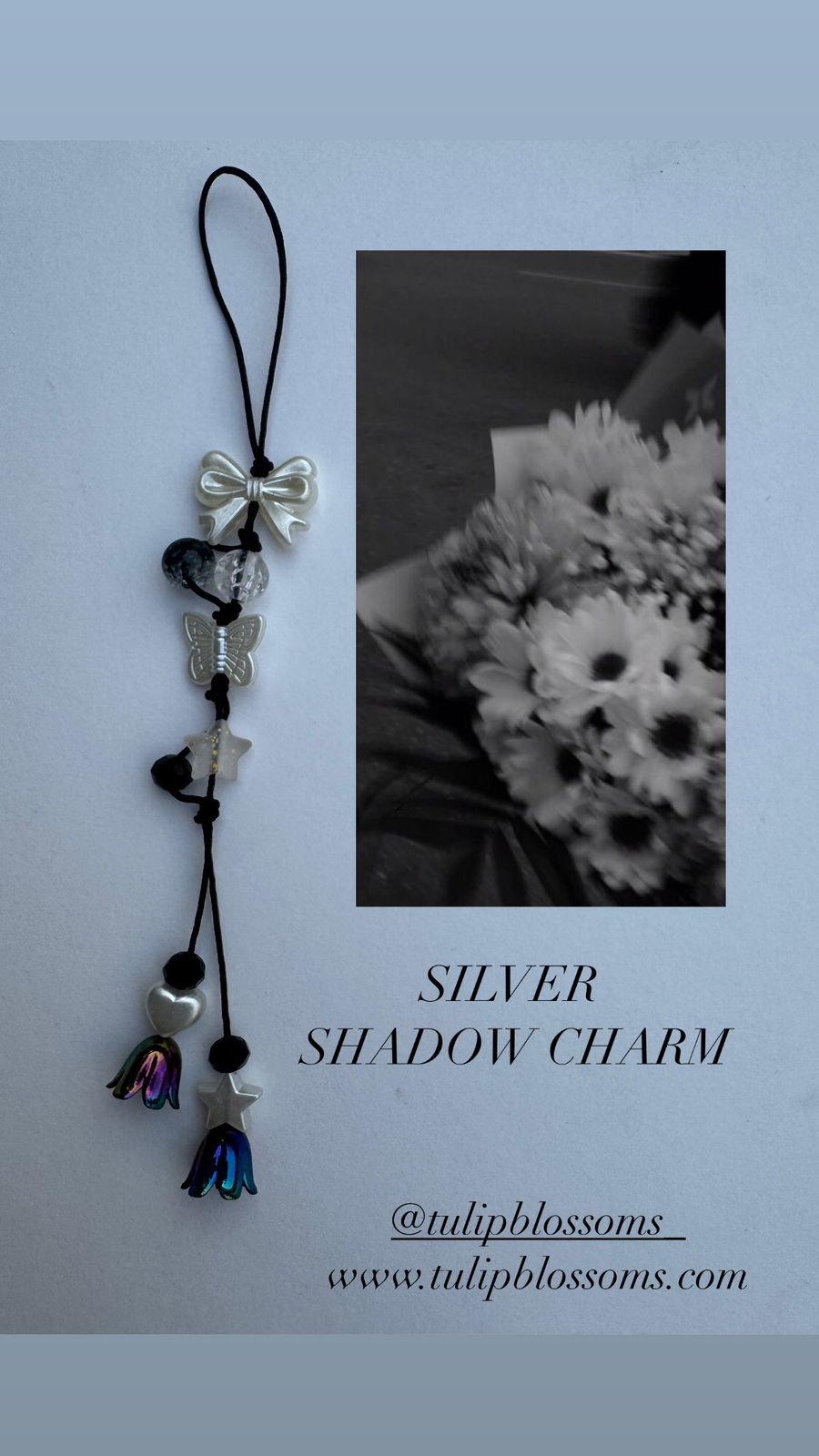 Silver Shadow Charm