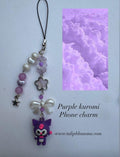 Purple Kuromi Phone Charm