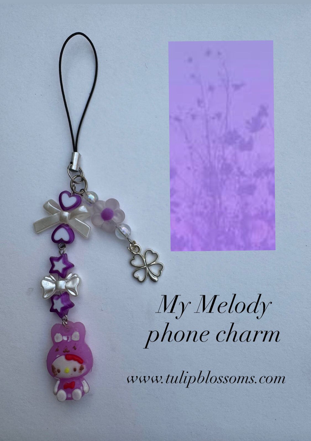 My Melody Phone Charm