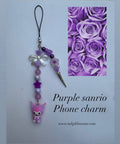Purple Sanrio Phone Charm