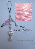 Pink Phone Charm