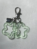 Green Stars Keychain