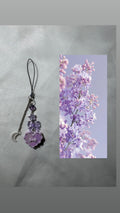 Purple Phone Charm