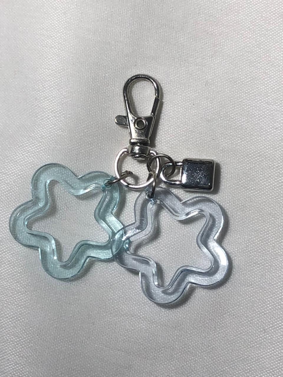 Blue Stars Keychain