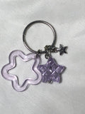 Purple Star Keychain