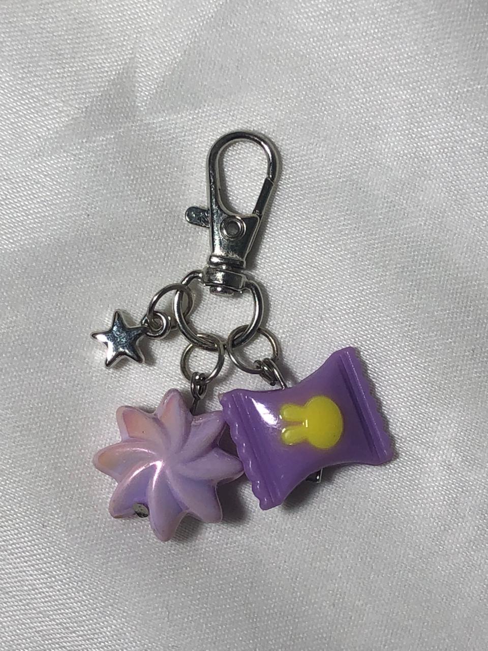 Purple Candy  Keychain