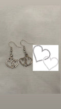 Double Heart Earrings