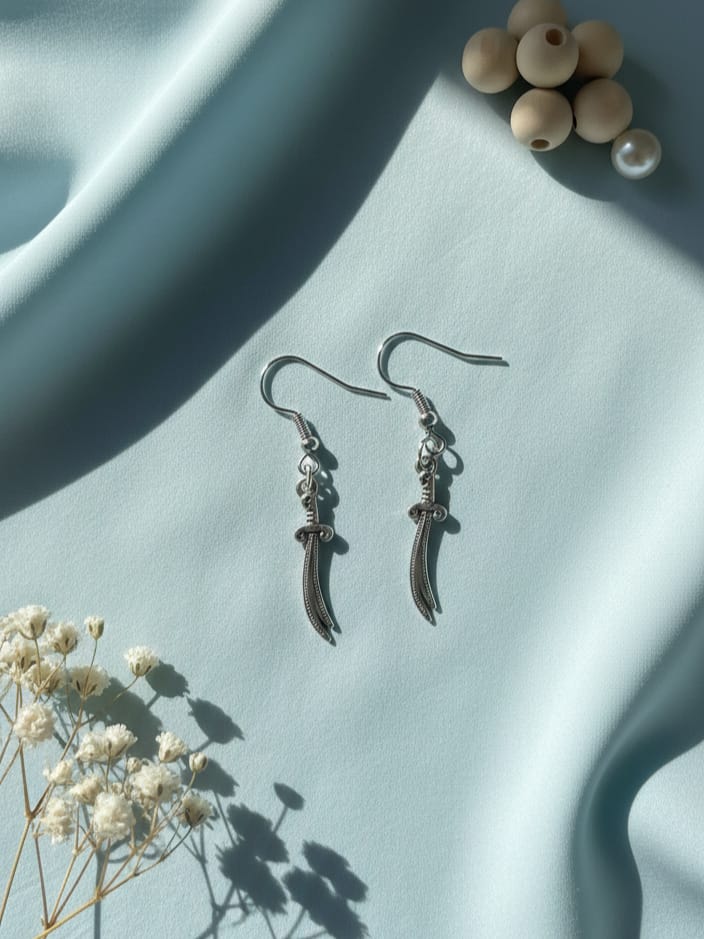 Sword Earrings