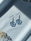 Blue Flower Earrings