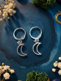 Moon Charm Earrings