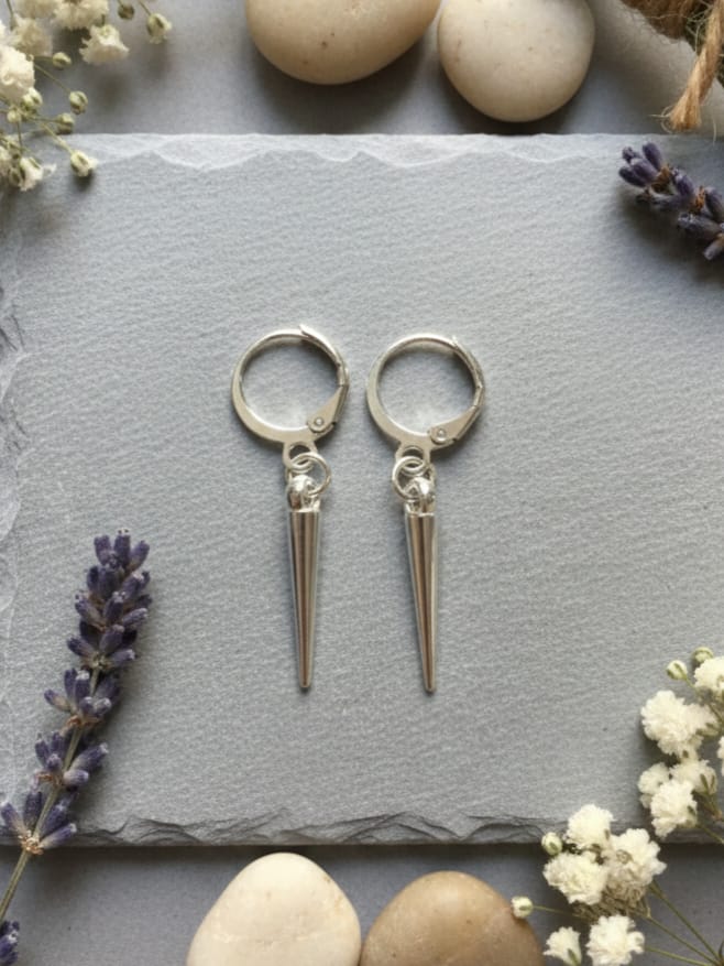 Gothic Spike Earrings