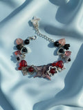 Black and Red Butterfly Bracelet