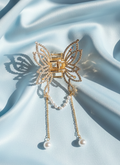 Golden Fancy Claw Clip