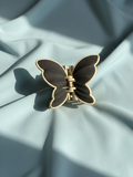 Brown Butterfly Claw Clip